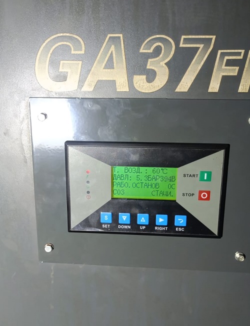 контроллер MAM860 на компрессоре Atlas Copco GA37FF