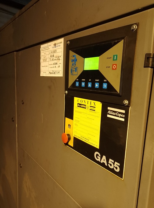 Контроллер MAM880 на компрессоре Atlas Copco GA55