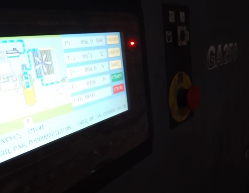 Сенсорная панель MAM6090 в компрессоре Атлас Копко GA250