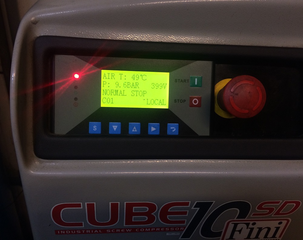 Компрессор Fini Cube SD10 с новым контроллером MAM860
