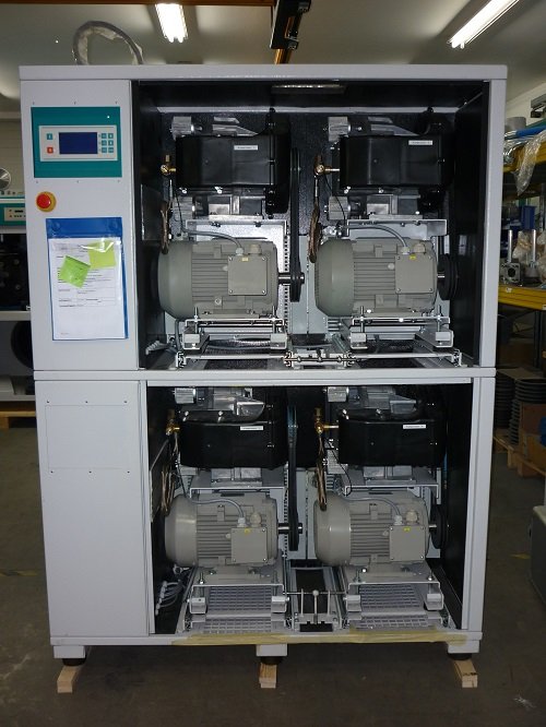Спиральный компрессор Renner Compressoren из 4-х блоков Спиральный компрессор Renner Compressoren из 4-х блоков